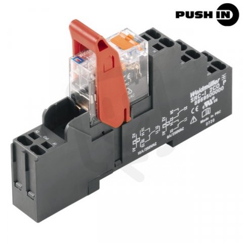 Reléový modul RCIKIT 24VDC 2CO LD/PB WEIDMÜLLER 8881610000