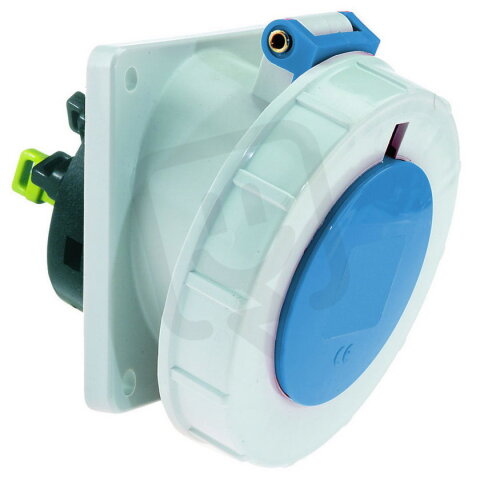 Zásuvka vestavná 16A 3p 230V IP67 6h Quick-Connect BALS 12826
