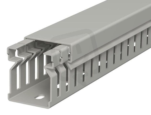 OBO LK4 30025 Propojovací kanál LK4 30x25x2000 kamenná šeď Polyvinylchlorid PVC