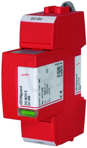 Svodič přepětí Typ 6 DEHNguard SE DC 1-pólový Uc 550V DC 972130