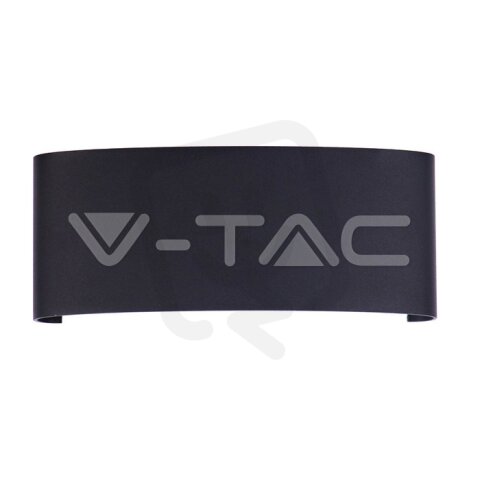 8W LED Wall Light Sand Black IP54 3000K,
