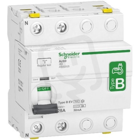 ACTI9 IID 2P 25A 30MA B EV RCCB    SCHNEIDER A9Z52225