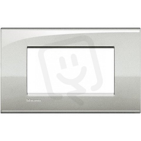 Legrand LNC4804GL BT LLT RÁMEČEK AIR 4M STŘÍBR.