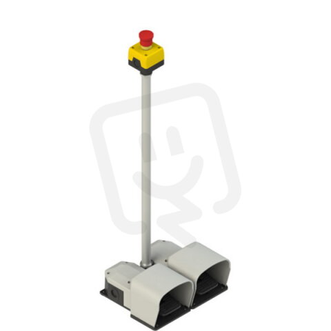 Dvojitý nožní spínač PC2-145 šedý (2xPX40100-M2 VFKIT30/31/33 IP 53 PC2-145