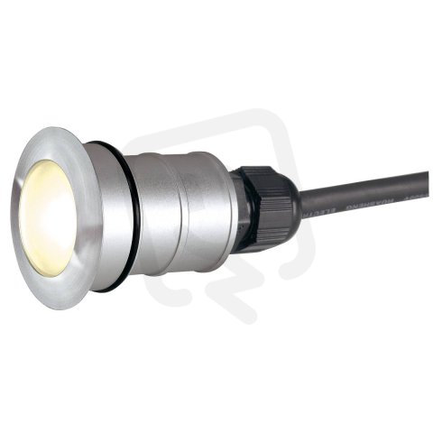 POWER TRAIL-LITE round, nerezová ocel 316, 1W LED, 3000 K, IP 67 SLV 228332