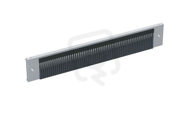 Panel podstavce s kartáčovou lištou 800, výška 100mm, RAL7035 SOLARIX 86064483