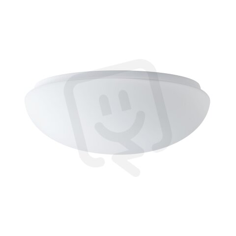 Přisazené svítidlo se skleněným stínidlem OSMONT ALMA 2 10W IP41 E27 PIR bílá