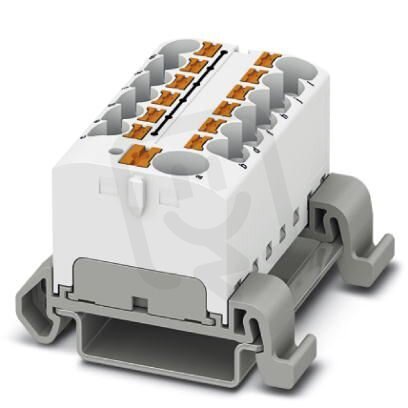 PTFIX 10/12X4-NS35A WH Blok rozvodek 3273758