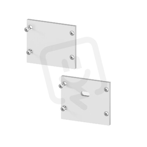 GK22-7-S koncovka stříbrná plná T-LED 096731