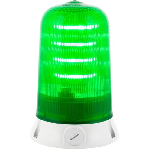 Maják rotační LED ROTALLARM S LED 90/240V, AC, IP65, zelená, světle šedá 90084