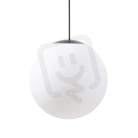 Závěsné LED svítidlo se skleněným stínidlem OSMONT ADRIA P4 HP 59W IP40 3K černá