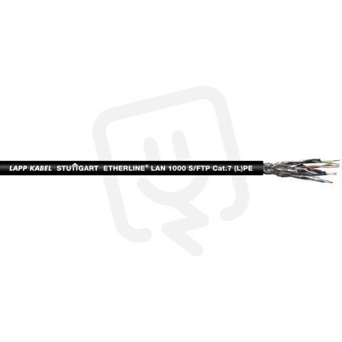 Ethernetový kabel ETHERLINE LAN Cat.7 S/FTP 4x2AWG23 (L)PE LAPP 2170977