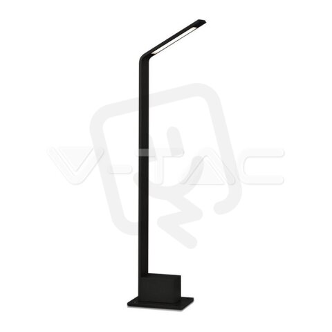 6W LED Outdoor Bollard Lamp Black Body 4000K IP54, VT-896 V-TAC SKU218682