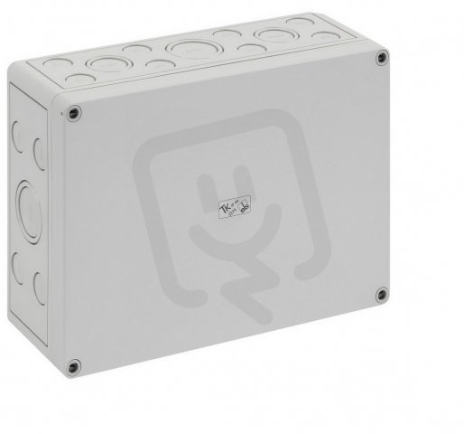 Prázdná skříň TK PS 2518-9-m šedá IP66 IK07 254x180x90mm SPELSBERG 10540801