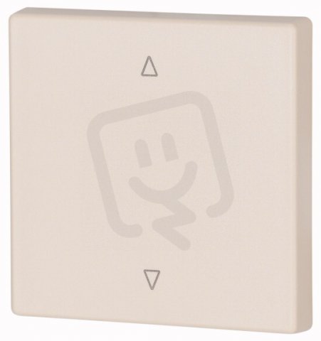 CWIZ-01/22 Kryt RF tlačítka 55x55mm Nahoru-dolů Krémová matná Eaton 147614