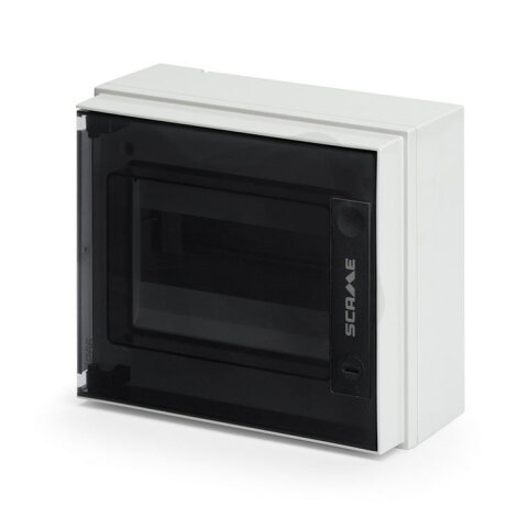 Násténná přístrojová skříň IKONA IP66-8 DIN 215x190x100mm SCAME 679.1008.2