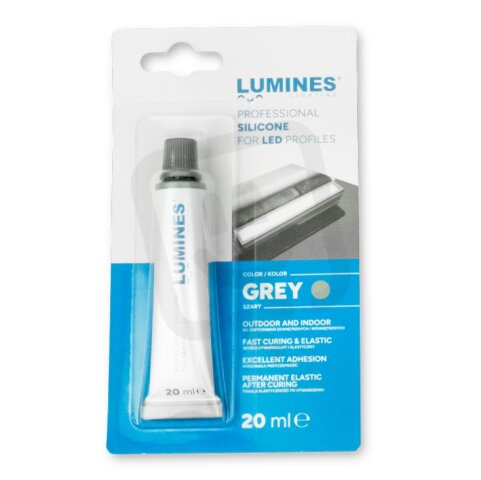 Silikon ACC-SILICONE GREY TUBE 20ml GREENLUX GXLP2631