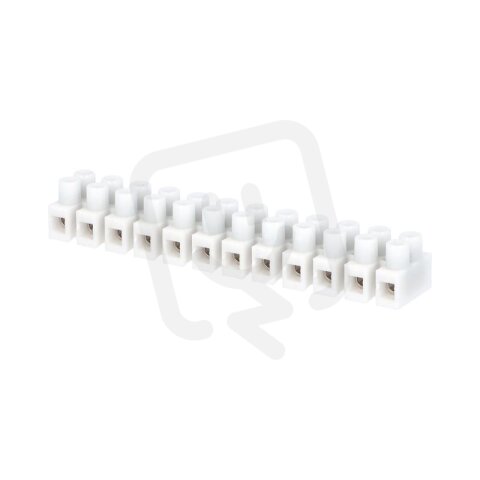 Přístrojová svorkovnice PA8PS, 12x0,75-4mm2, T85, PP, bílá ELEMAN 1101031