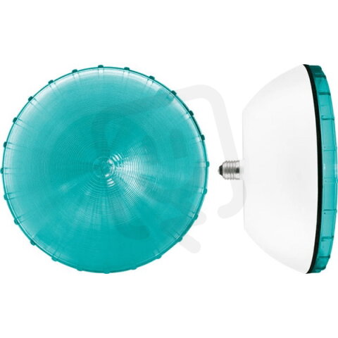 Žárovka LED FEU 2.0 110/240 V, AC, E27, zelená, světle šedá, průměr 300 mm 35164