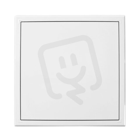 Dvířka revizní kovová bílá s tlačným zámkem 300x300 mm HACO HC0158