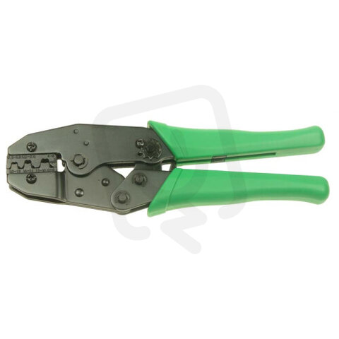 Lisovací kleště na konektory bez izolace 0,5-6mm2/6,3mm, economy LK-MO 056