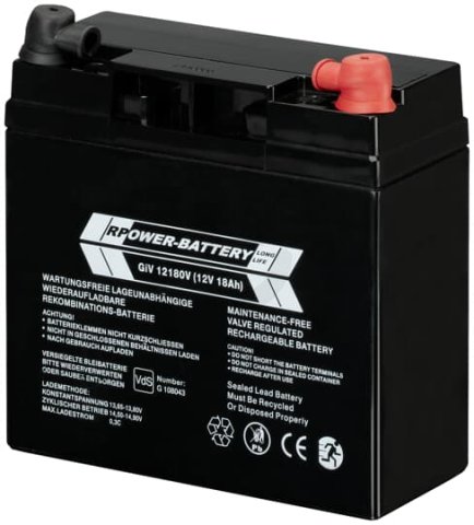 ABB KNX Uzavřená olověná baterie,12VDC 17Ah SAK17