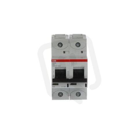 S802N-D50 jistič 2p char. D 50A s klecovou svorkou Icu 36kA ABB 2CCS892001R0501