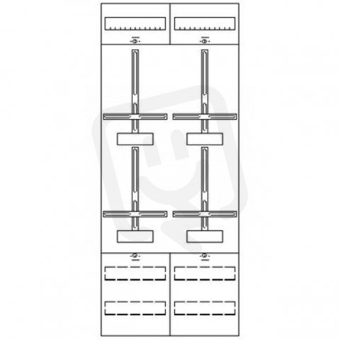 2ZF41 -modul pro 4 elektroměry