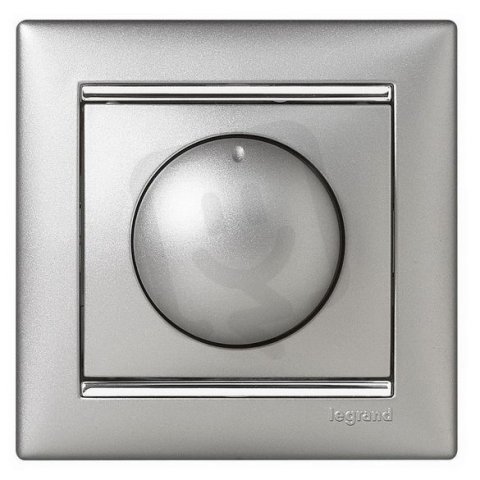VALENA STMÍVAČ 400W OTOČNÝ HLINÍK LEGRAND 770261