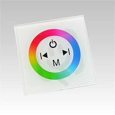 LED RGB contoller dotykový panel TM08 DC
