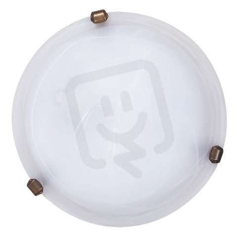Alabastro E27 1x 60W IP20 rýžový kámen sklo/bronz úchyt RABALUX 3203