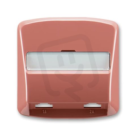 Kryt dvojzásuvky telefonní (pro přístroj 5013U) 5013A-A00215 R2 vřesová Tango ABB