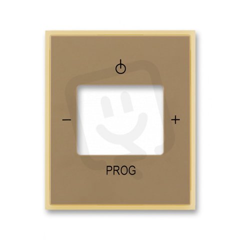 Kryt zesilovače s tunerem FM 3299E-A40200 25 kávová/led. opálová Element ABB