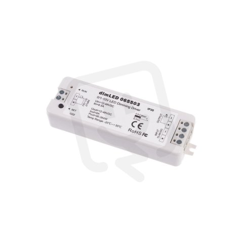 dimLED stmívač 0/1-10V 8A T-LED 065503