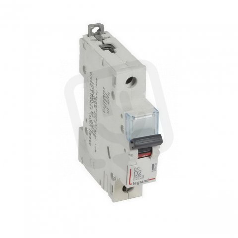 DX3 JISTIČ, 1 PÓLOVÝ, CHAR. D,2A 10000A/16KA LEGRAND 409425