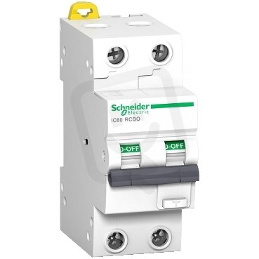 Schneider A9D47220 Acti9 IC60 RCBO 2P 20A 30 B 10kAmA SI