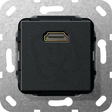 HDMI krátký kabel vložka černá m GIRA 567010