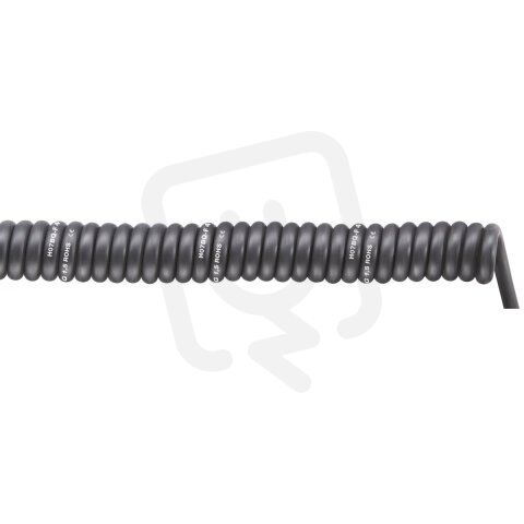 Spirálový kabel SPIRAL H07BQ-F BLACK 4G1,5/1000 LAPP 70002755