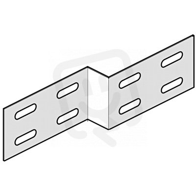 Redukce kabelového žlabu, výška 60mm, Sendzimir HL SYSTEM HL VS60.050