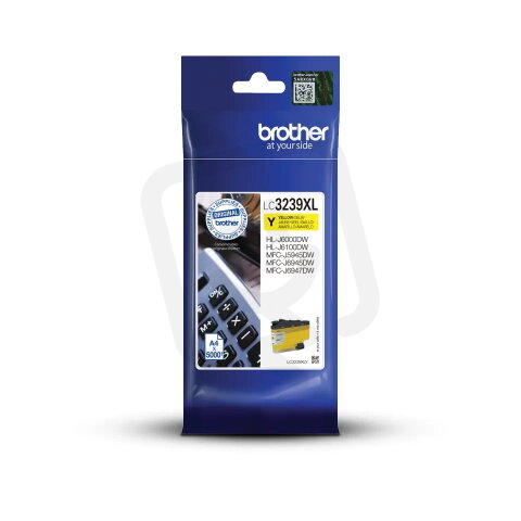BROTHER LC-3239XLY (inkoust Yellow, 5000 str.@ 5% draft)