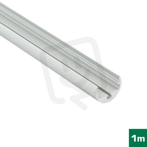 FKU25-1M-EL AL profil FKU25 I pro LED, bez plexi, 1m, elox FK TECHNICS 4731615