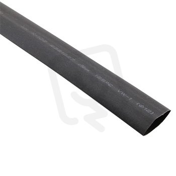 Teplem smršťovací bužírka 12/6 mm, poměr smrštění 2:1, černá FK TECHNICS 4738008