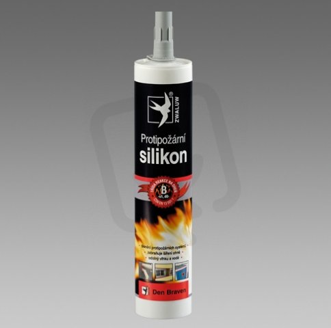 DenBraven 31103RP Protipožární silikon Pyropol 310ml šedá