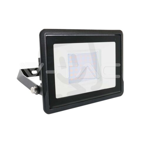 30W LED Floodlight SAMSUNG CHIP Black Body 3000K V-TAC SKU20310