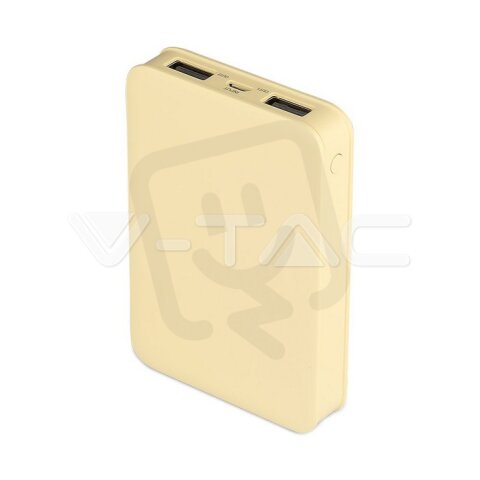 5000 mAh Power Bank Yellow, VT-3503