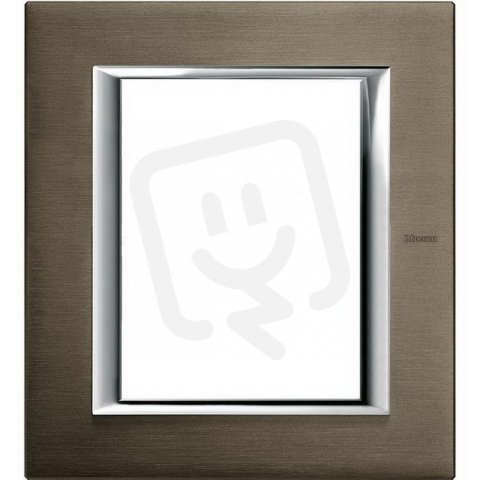 Legrand HA4826BR BTAX RÁMEČEK 3+3 BRONZ BROUŠ