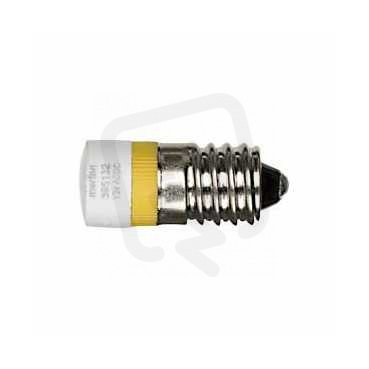 Merten LED žárovka E10, AC/DC 24V, žlutá SCHNEIDER MTN395132