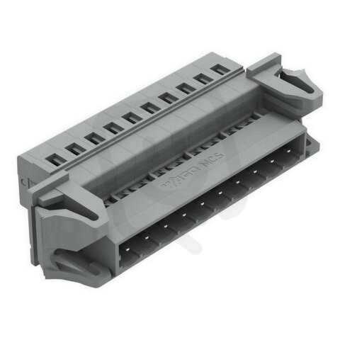 Konektor s pájecími piny CAGE CLAMP 2,5mm2 šedá 10pól. WAGO 231-610/114-000