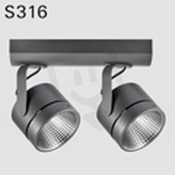 Stropní svítidlo DEOS S316cCDI.220/W3 LED COB 5000K, reflektor