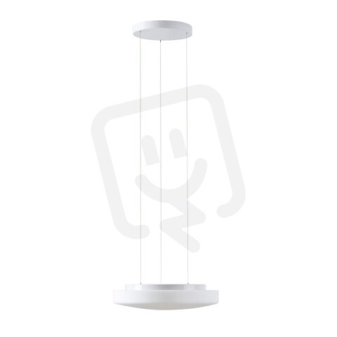 Závěsné LED svítidlo se skleněným stínidlem OSMONT EDNA LE5 24W IP40 3K bílá